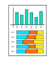 図表データのイラスト