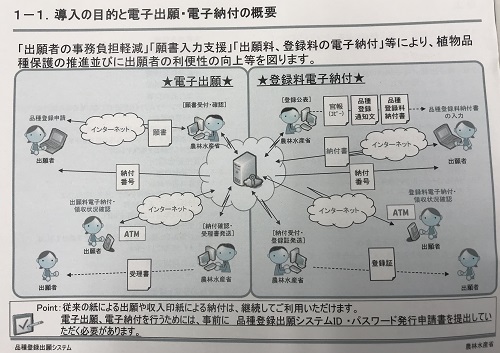 電子出願・電子納付の概要